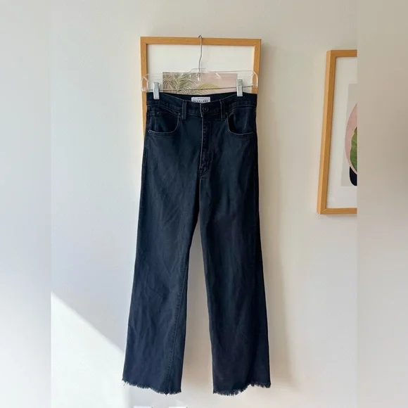 SLVRLAKE Grace Jeans in Jet Black - Picture 5 of 10